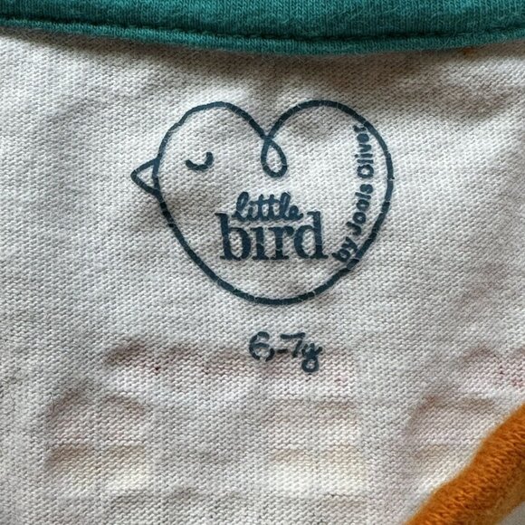 Little Bird By Jools Happy L/S Tee 6-7 - Picture 2 of 9